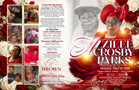 Mother Azzilee Crosby Parks - (11x17)
