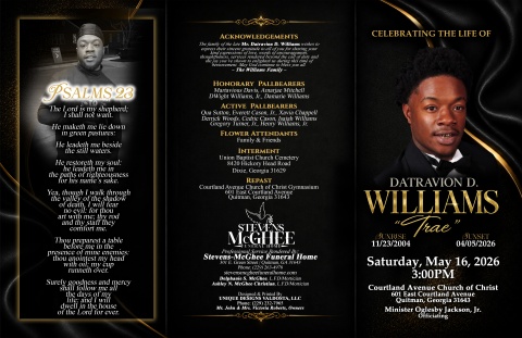 Mr. Datravion D. Williams 