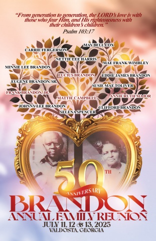 Brandon Family Reunion - Book Layout