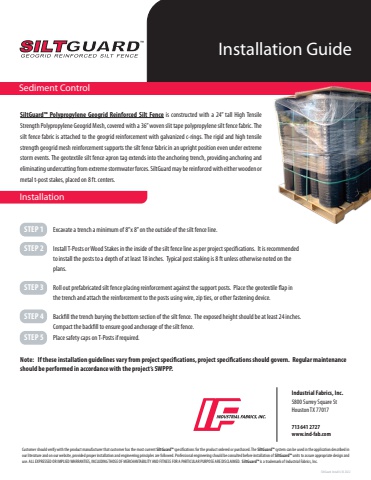 Flyer_SiltGuard_Installation _6 30 22