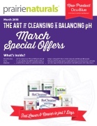 March 2018 Specials