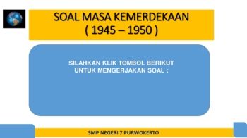 SOAL IPS BAB 4 MASA KEMERDEKAAN