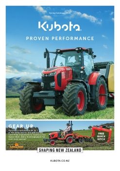 2020 New Zealand Kubota Spring Catalogue - AG & CE