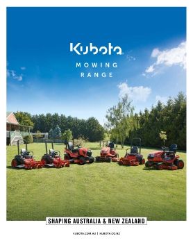 Mower Range Brochure - Kubota Australia & New Zealand