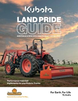 Kubota - Land Pride Agriculture Range Brochure 2021