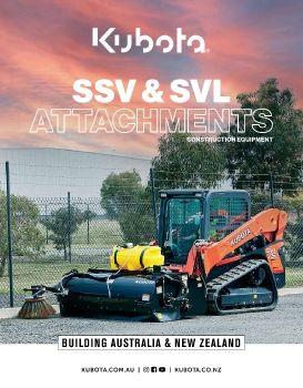 Kubota SSV & SVL Attachments Range Brochure