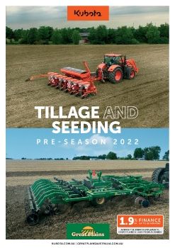 2022 Kubota Implements & Great Plains Pre-Season Catalogue