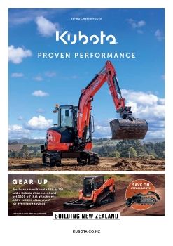 2020 New Zealand Kubota Spring Catalogue - CE & AG