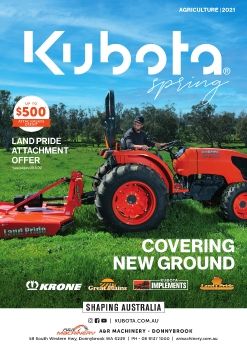 2021 Kubota Spring Catalogue - A&R Machinery