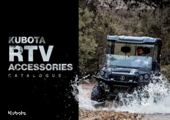 2022 Kubota RTV Accessories Brochure