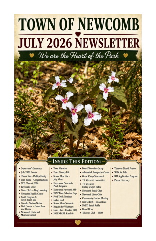 Town of Newcomb Newsletter - July 2026