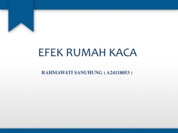 Efek Rumah Kaca