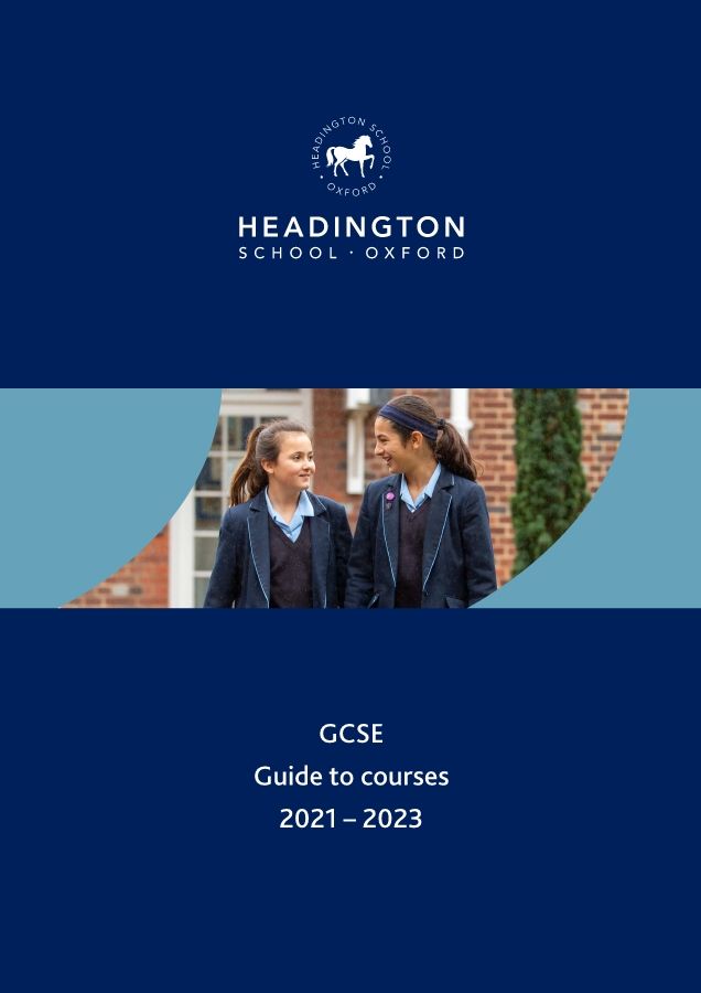 GCSE Guide to courses 2021-2023