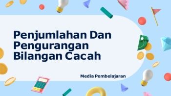 Buku Materi Penjumlahan dan Pengurangan Bilangan Cacah