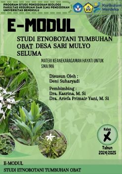 E-MODUL TUMBUHAN OBAT TRADISIONAL DESA SARI MULYO