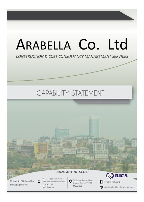 Arabella Capability Statement