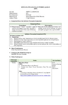 RPP Sistem Reproduksi 1