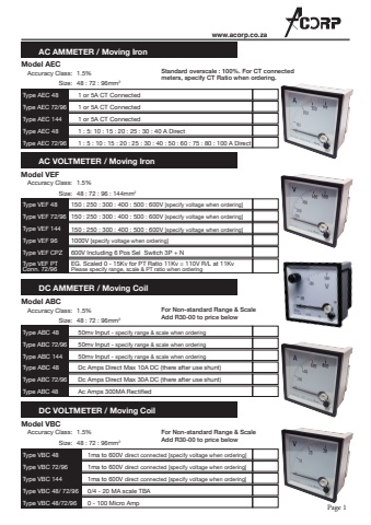 Acorp Catalogue 2024-2025
