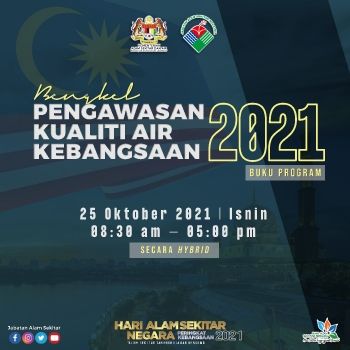 Buku Program Bengkel Penyelarasan Pengawasan Kualiti Air Kebangsaan Tahun 2021