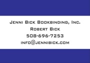 Jenni Bick Bookbinding, Inc.