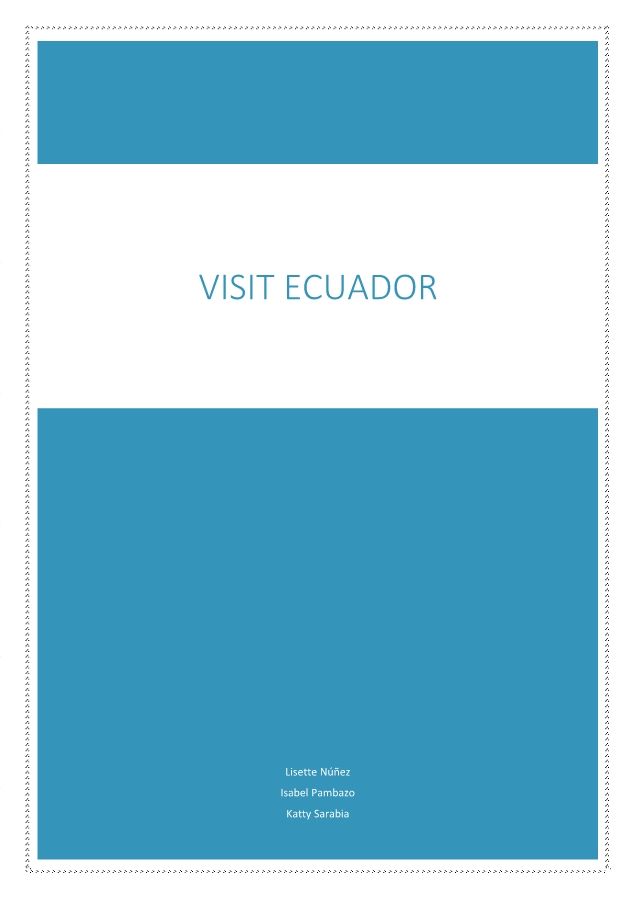 visit ecuador