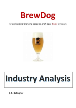 BrewDog Industry Analysis