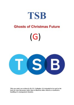 TSB G Case Study