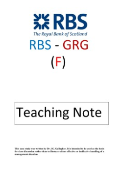 RBS GRG F Teaching Note