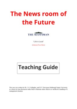 Newspaper of the Future Teaching Guide