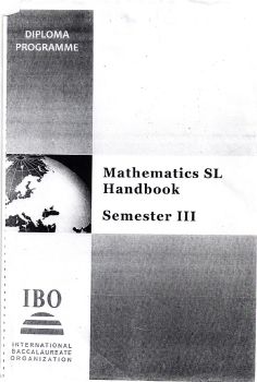 Math SL HB Sem 3