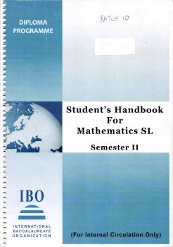 Math SL HB Sem 2