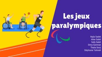 Les jeux paralympiques-Projet 3