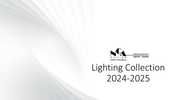 NCA LIGHTING Catalogue