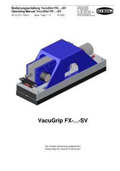 FX-Operations manual