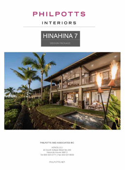 Hinahina 7 Furnishing