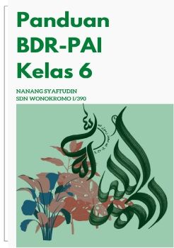 Modul-paiSMSTR2 Kelas 6