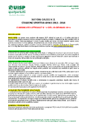 comunicato nr 17 del 28 gennaio 2014