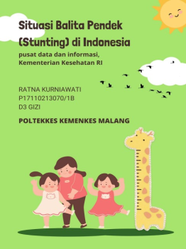 Situasi Balita Pendek (Stunting) di Indonesia Neat