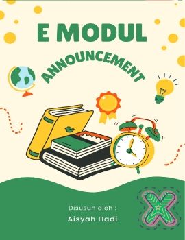 E - Modul Announcement X