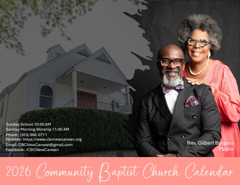 2026 - Community Baptist Church Calendar
