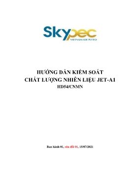 HD54-Kiểm soát chất lượng nhiên liệu