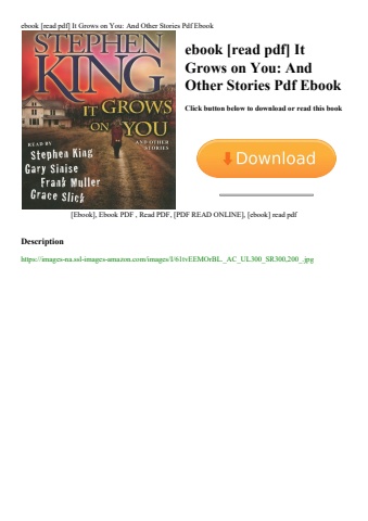 ebook [read pdf] it grows on you and other stories pdf ebook