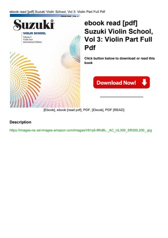 ebook read [pdf] suzuki violin school  vol 3 violin part full pdf