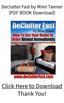 Declutter Fast BOOK Mimi Tanner PDF FREE Download