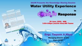 Water Utility Experience in COVID19 Response