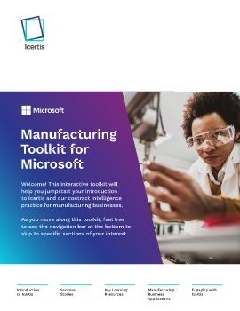 Icertis + Microsoft Manufacturing Toolkit