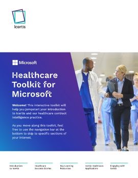 Icertis MS Healthcare Toolkit