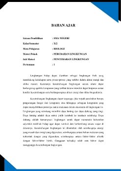 BAHAN AJAR Pertemuan 1