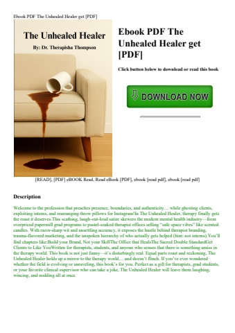 ebook pdf  the unhealed healer get [pdf]