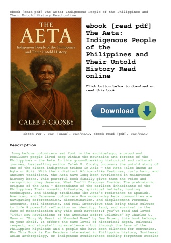 ebook [read pdf] the aeta indigenous people of the philippines and their untold history read online